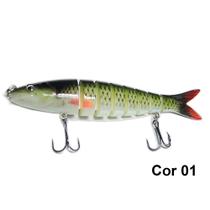 Isca Artificial Articulada Traíra 8 Segmentos - Deyu