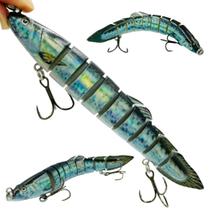 Isca Artificial Articulada Tuvira Cromada Para Tucunaré Dourados 14cm 21.4gr Isca Artificial Articulada Tuvira Cromada Para Tucunaré Dourados 14cm 21.4gr