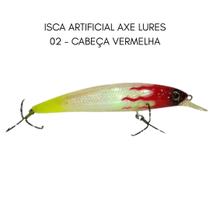 Isca Artificial Axe Lures com efeito sonoro 11m 14g Cabeça Vermelha