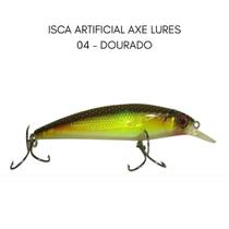 Isca Artificial Axe Lures com efeito sonoro 11m 14g Dourado