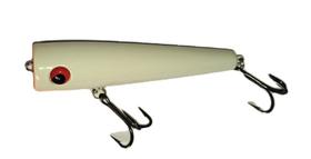 Isca artificial Baca Popper OCL superfície 10mm 19gr cor osso