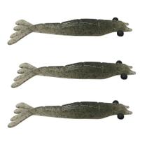 Isca artificial camarão monster 3x ultrasoft 9cm new musgo - c/ 3 unidades Isca artificial camarão monster 3x ultrasoft 9cm new musgo - c/ 3 unidades