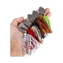Isca Artificial Chatterbait Anti-ervas De 10cm Com Lantejoulas Giratórias, Isca Biônica Para Pesca,