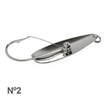 Isca Artificial / Colher Meia Água Cavala Com Anti-Enrosco - Borboleta