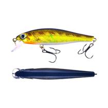 Isca Artificial de Pesca Minnow 8,8cm - Manivela Wobbler Jerkbait para Tucunaré, Carpa e outros