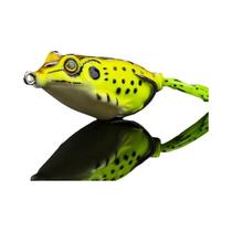 Isca Artificial De Sapo Macio Para Pesca De Bass, Corpo Oco, Superfície, Não Pintada