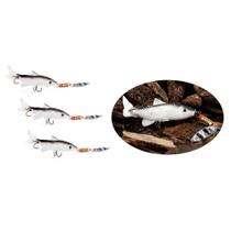 Isca artificial de Silicone Spinner SPRK12-2 - Kit C/3 peças