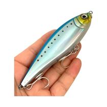 Isca Artificial Flutuante De 130mm 48g Para Pesca Em Água Salgada, Wobblers De Lançamento Longo