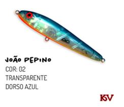 Isca Artificial Joao Pepino KV 11,5cm 22g COR 02 Isca Artificial Joao Pepino KV 11,5cm 22g COR 02