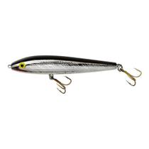 Isca Artificial Jumpin Minnow T10 8,9cm Cor Silver Black 8,8g Rebel