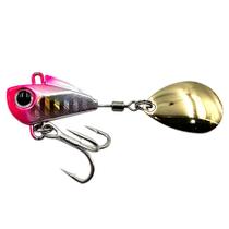 Isca Artificial Little Spin Colher Redonda Grande 3cm 16g Rosa Holográfico - Yara Cor 01 Isca Artificial Little Spin Colher Redonda Grande 3cm 16g Rosa Holográfico - Yara Cor 01