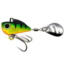 Isca Artificial Little Spin Colher Redonda Pequena 3cm 10g Mat Tiger - Yara Cor 64