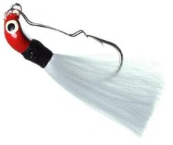 Isca artificial lori jig anti rabuda p- branco pescoço vermelho