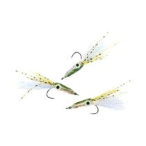Isca Artificial Luminous Eyes Squid Fly 3PCS Para Pesca Em Água Salgada De Grande Porte, Pesca