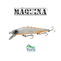 Isca Artificial Maquina 11cm 15g Yara Cor 74 BRANCO COM LARANJA