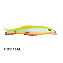 Isca Artificial Meia Água Malicia 8cm 7g - Albatroz