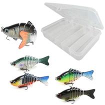 Isca Artificial Mini Lambari Pequeno Articulado Traira 5 Un