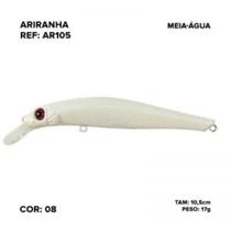 Isca artificial moriah ariranha 10,5cm 17g (meia água)