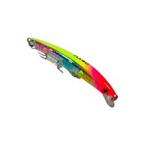 Isca Artificial p/ Pesca Meia Agua Barbela Curta 2 Garateias 7cm 7.5g Isca Artificial p/ Pesca Meia Agua Barbela Curta 2 Garateias 7cm 7.5g