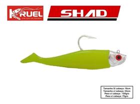 Isca Artificial Para Garoupa Shad Kruel 24cm-184g Kit Shedão - Varias Cores