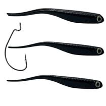 Isca artificial para pesca Soft Monster 3x Shad Minnow 14cm By Johnny Hoffmann