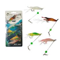 Isca Artificial Pesca 4 Camarao Pescaria Peixe Robalo Truta Lambari Salmao Mar Lago Rio Lagoa Isca Artificial Pesca 4 Camarao Pescaria Peixe Robalo Truta Lambari Salmao Mar Lago Rio Lagoa