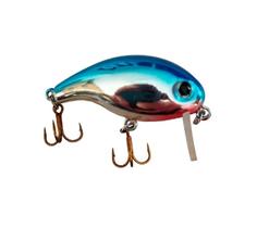 Isca artificial pesca albatroz firezinha 3,8cm - 4,1g - cor azul