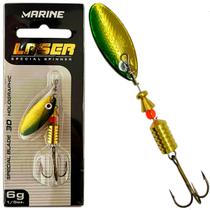 Isca Artificial Pesca Marine Sports Spinner Laser 6g Fundo
