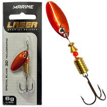 Isca Artificial Pesca Marine Sports Spinner Laser 6g Fundo Isca Artificial Pesca Marine Sports Spinner Laser 6g Fundo