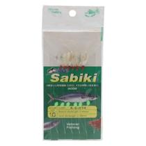 Isca Artificial Pesca Sabiki Lulinha Chicote 6 Anzol Penacho