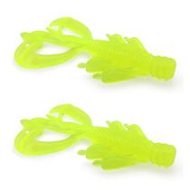 Isca Artificial Pesca Soft Craw Dance 10cm 2 Unidades Para Tucunaré e Traíra Cor:Mellow Isca Artificial Pesca Soft Craw Dance 10cm 2 Unidades Para Tucunaré e Traíra Cor:Mellow