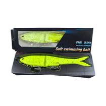 Isca Artificial Premium De 22cm Com Ganchos Duplos Para Pesca Com Isca E Natação, Da LUREGO