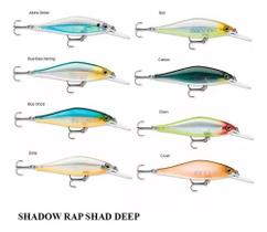 Isca artificial rapala sdrsd9 jerkbait slow rising 9cm 12g (meia água)