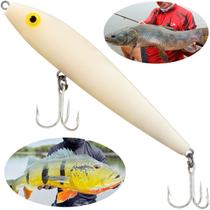 Isca Artificial Rebel T20 Jumpin Minnow Cor Osso11,5cm 23g Zig Zara Para Tucunaré Traíra Trairão Isca Artificial Rebel T20 Jumpin Minnow Cor Osso11,5cm 23g Zig Zara Para Tucunaré Traíra Trairão