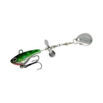 Isca Artificial Rotativa WALK FISH Spinner VIB De 12g Para Pesca Marítima Com Cabeça De Chumbo E