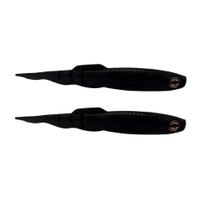 Isca Artificial Shads Bacashad Black 17cm 2un - Monster 3X Isca Artificial Shads Bacashad Black 17cm 2un - Monster 3X