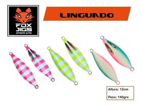 Isca Artificial Slow Jig - Linguado 140g - 12cm - Fox Jig - Varias Cores Isca Artificial Slow Jig - Linguado 140g - 12cm - Fox Jig - Varias Cores