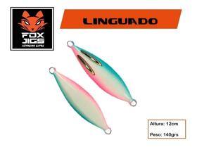 Isca Artificial Slow Jig - Linguado 140g - 12cm - Fox Jig - Varias Cores