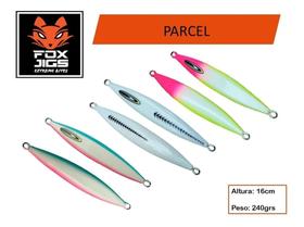 Isca Artificial Slow Jig - Parcel 240g - 16cm Fox Jig - Glow - Fox Jigs