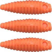 Isca Artificial Soft Charutinho Maluco Cart. 3pçs