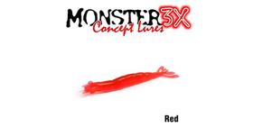 Isca Artificial Soft Monster 3X X-Solid (8 cm) 5 Unidades - Várias Cores