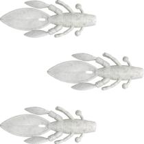 Isca Artificial Soft Para Traira Predadora Branca Cart.3pçs