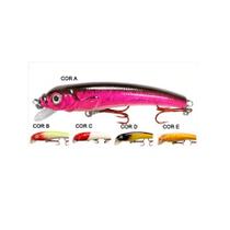 Isca Artificial Traíra / Robalo 9,8cm Meia-Água LQ-4006 - Albatroz, Tamanho: COR A