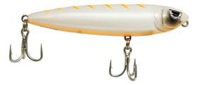 Isca Artificial Yara Mad Dog 9 Cm 13 G cor 74 Branco Com Laranja