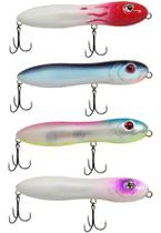 Isca Artificial Zara 10cm Rattling Forte Superfície Kit 4 un