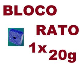 Isca Bloco Parafinado Azul 20gr Kelldrin Quadrado