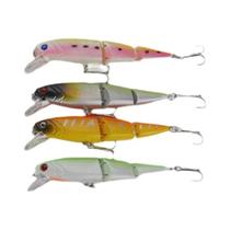 Isca Colorida De 3 Seções 115cm 15g Isca Dura Realista Equipamento De Pesca Ao Ar Livre