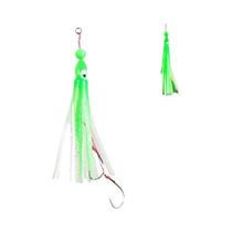 Isca De Lula De 12cm 10g Com Gancho Duplo E Saia De Polvo, Isca Macia Para Pesca Marítima