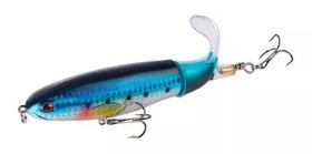 Isca De Pesca Artificial Whopper Popper 2 Anzóis C/ Hélice