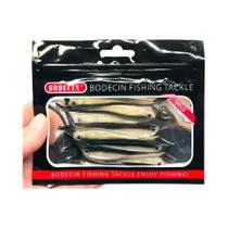 Isca De Pesca Bionic Soft Silicone Easy Shiner Wobbler Jigging Worm 80MM 10PCS Para Bass Swimbait